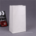 White kraft paper for takeaway food delivery bag